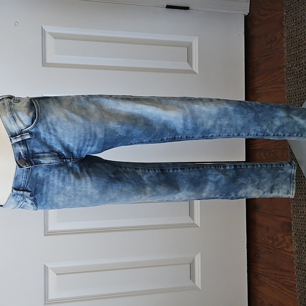 Calvin Klein Y2K slouchy skinny stonewash jeans size 26